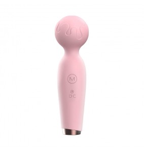 LILO - Mini Microphone AV Vibrator Wand (Chargeable - Pink)